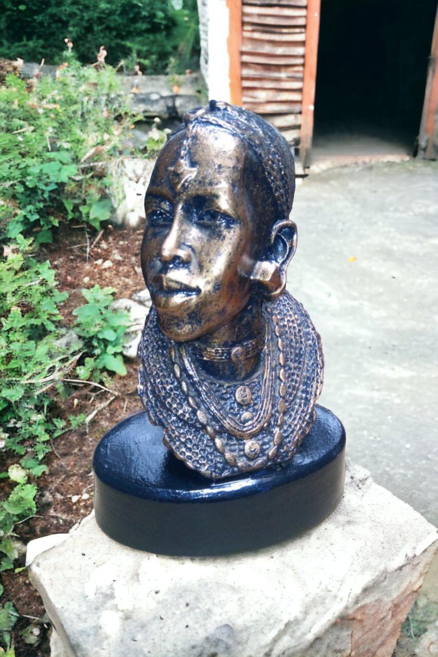 Custom African Art Trophy